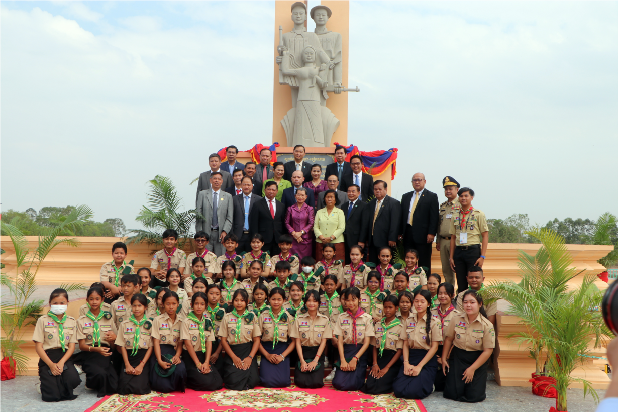 Khánh thành Đài Hữu nghị Việt Nam-Campuchia tỉnh Svay Rieng (27/02/2024)
